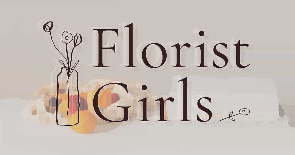 Florist Girlsさまのキービジュアル